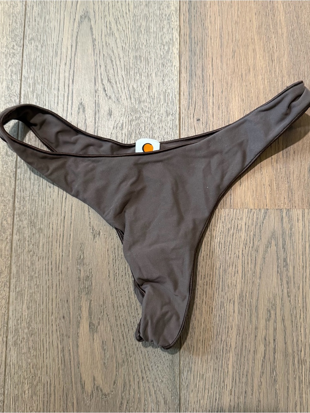 Tropic of C- Brown Bikini Bottom - Minimal Thong